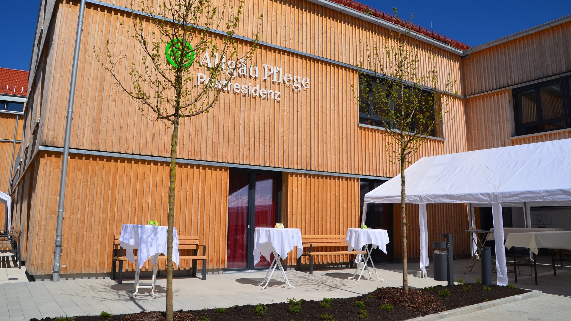 Einweihung der Seniorenanlage „Postresidenz“ in der Ortsmitte von Altusried