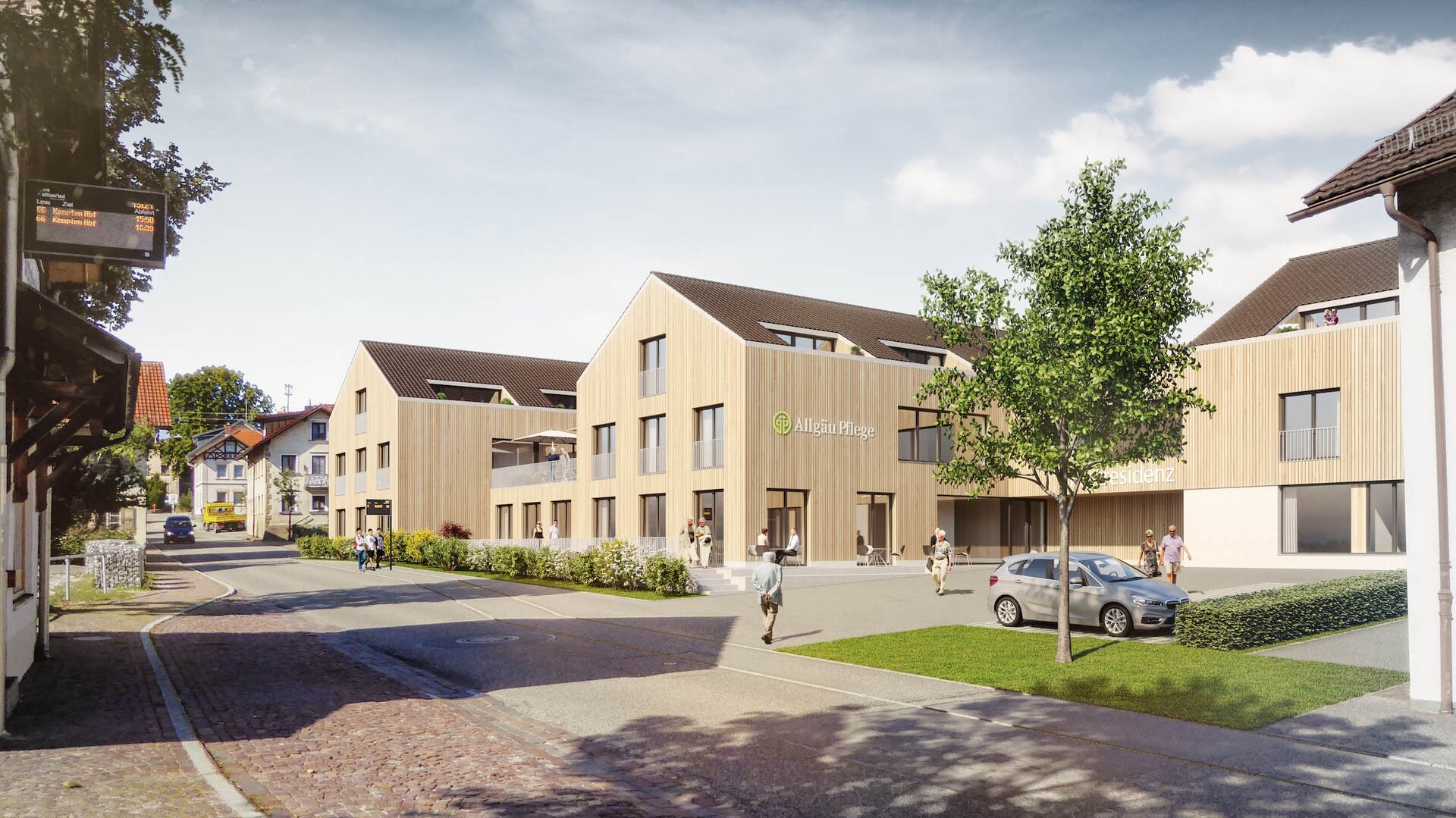 Eröffnung der Postresidenz wirft ihre Schatten voraus