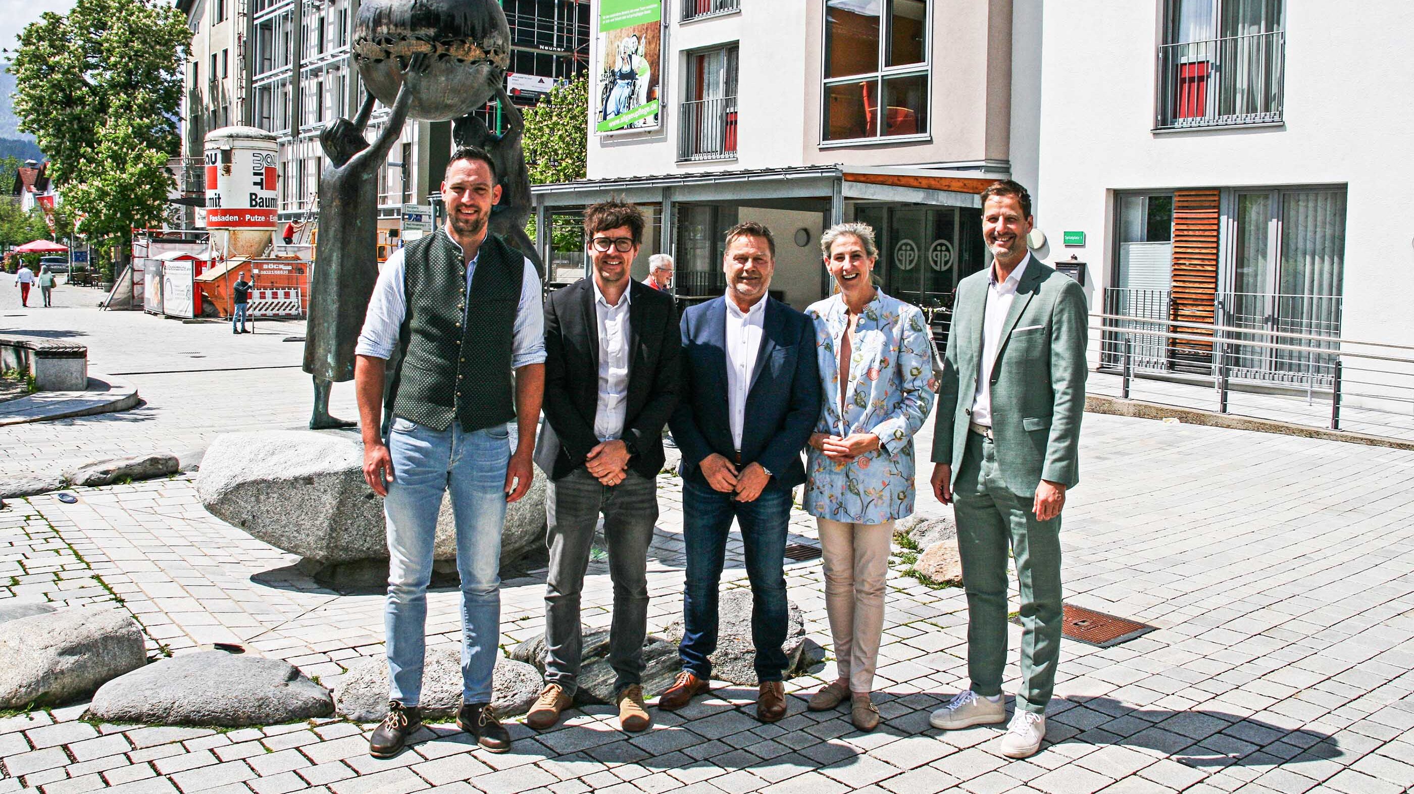 AllgäuPflege verabschiedet drei Urgesteine