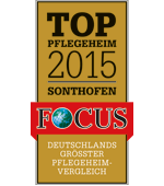 Top-Pflegeheim 2015 Siegel vom Focus